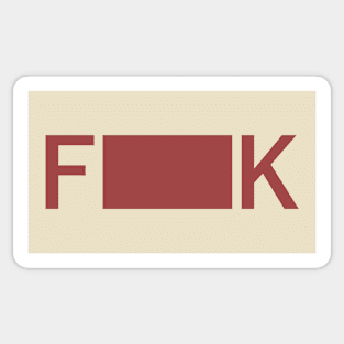 F--K Sticker